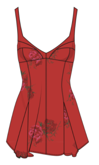 Mini Dress |  Frankies Bikinis | Sleevless mini dress