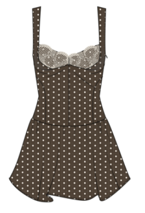 Mini Dress |  Frankies Bikinis | Sleeveless mini dress