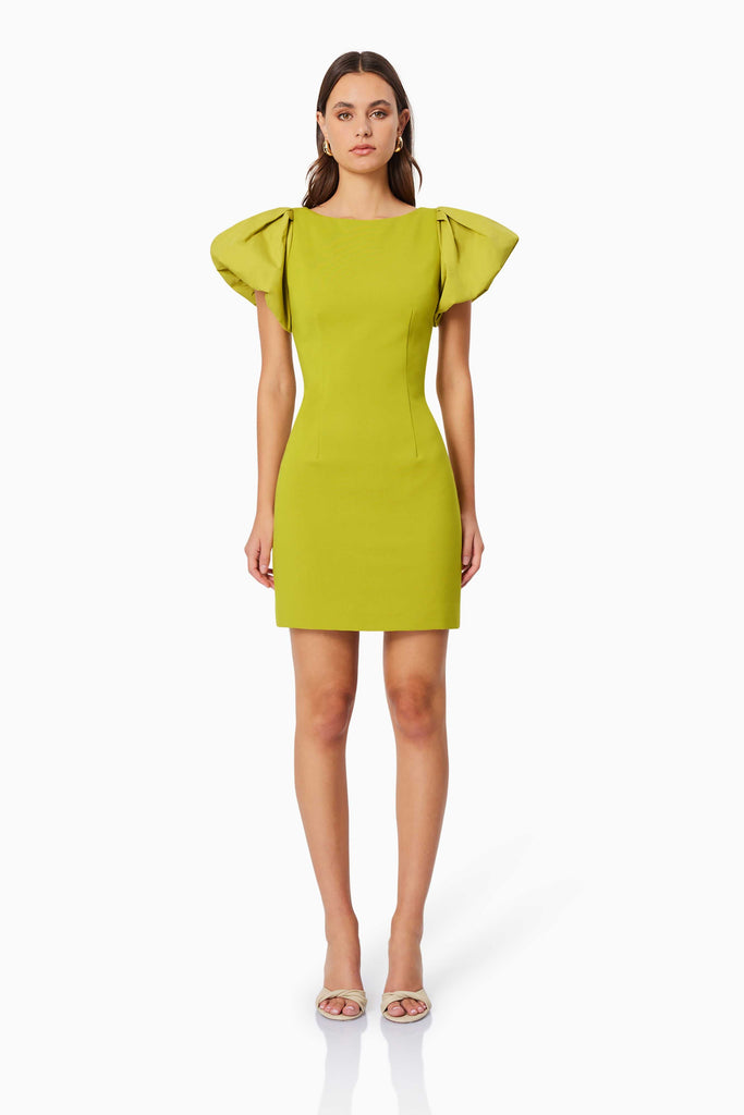 Mini Dress | Elliatt Dress | Boat Neckline