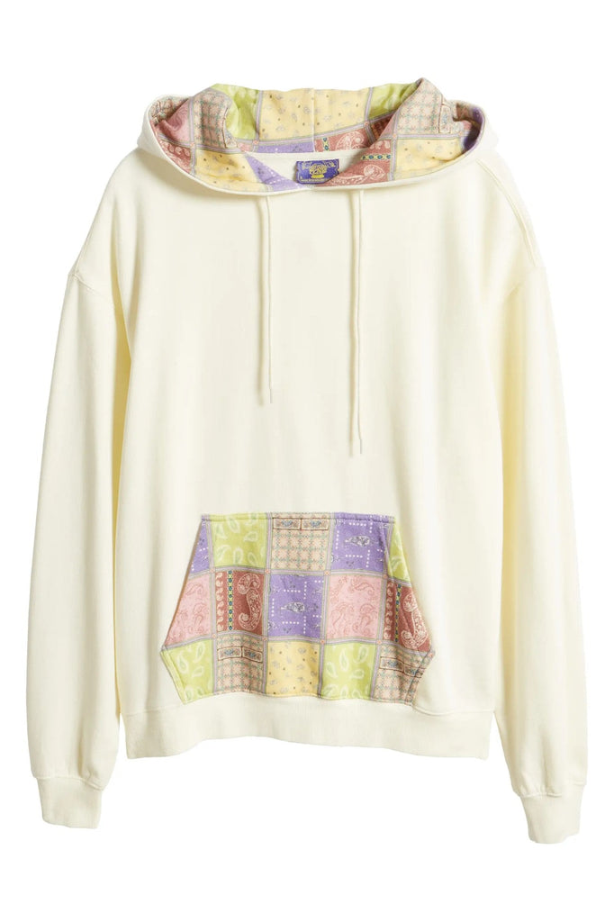 Graphic Hoodie| Coney Island Picnic | Patchwork Pullover Hoodie